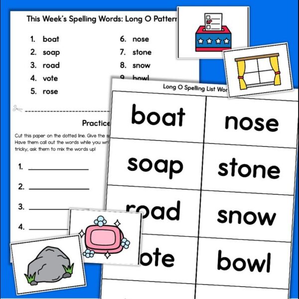 long o vowel teams