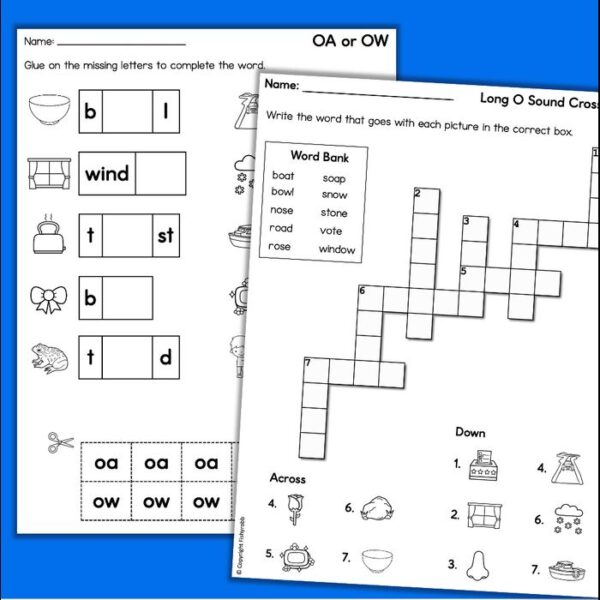 long o vowel teams