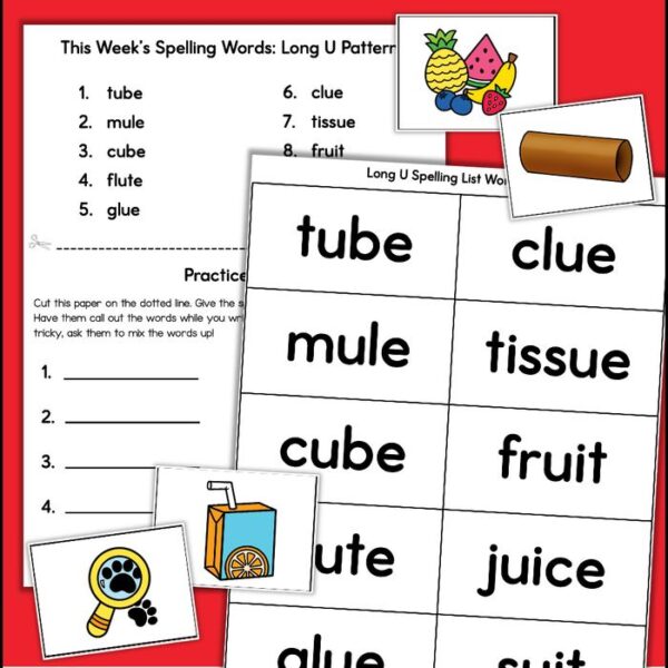 long u vowel teams