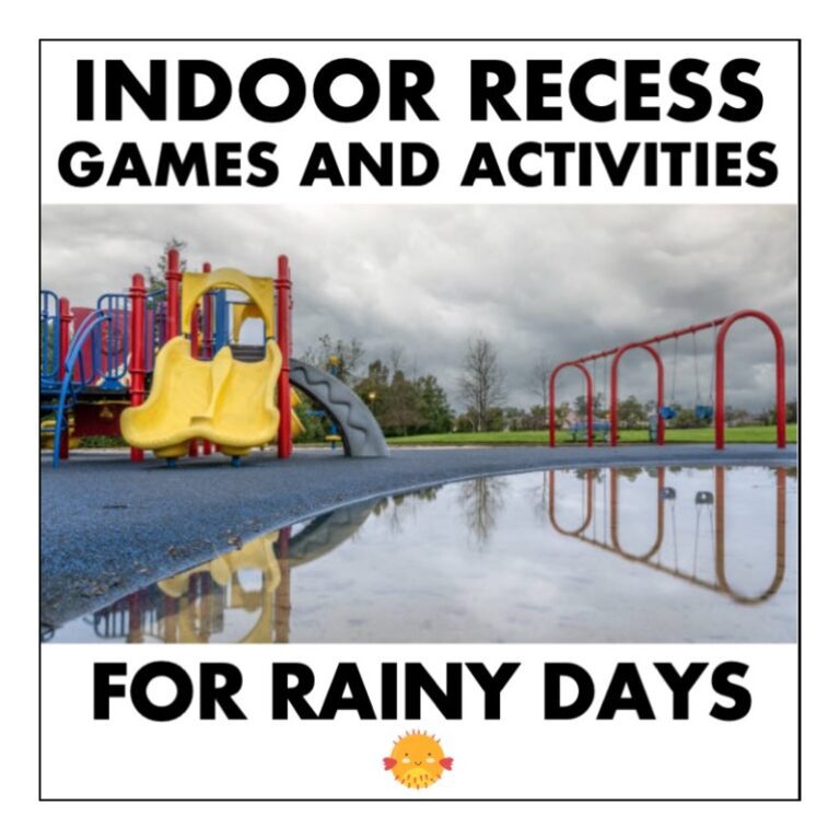 indoor recess games for elementary students