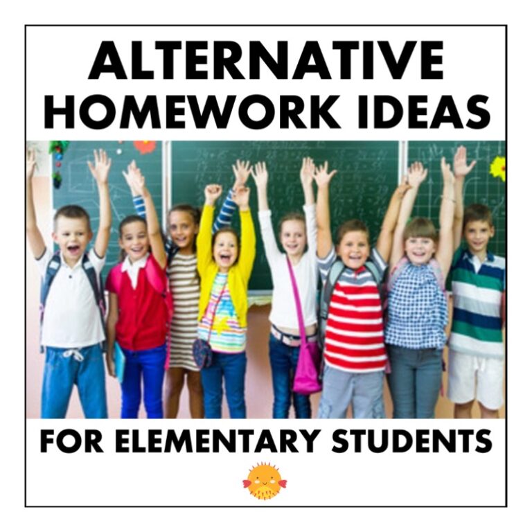 alternative homework ideas