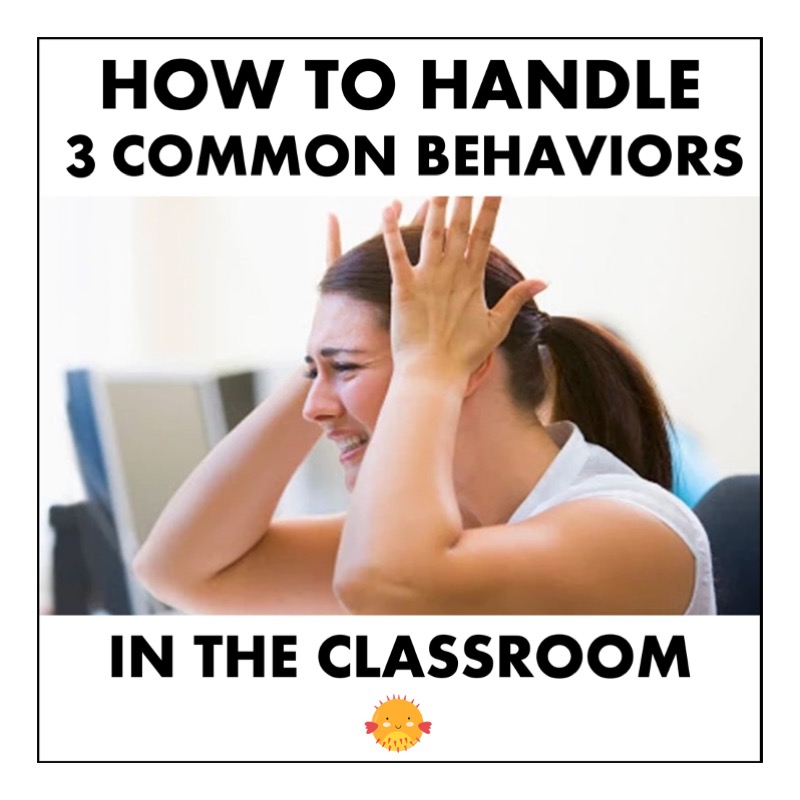 how to handle common behavior problems