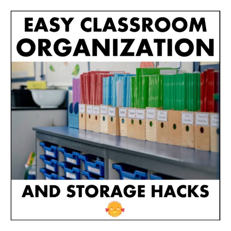 classroom organization ideas