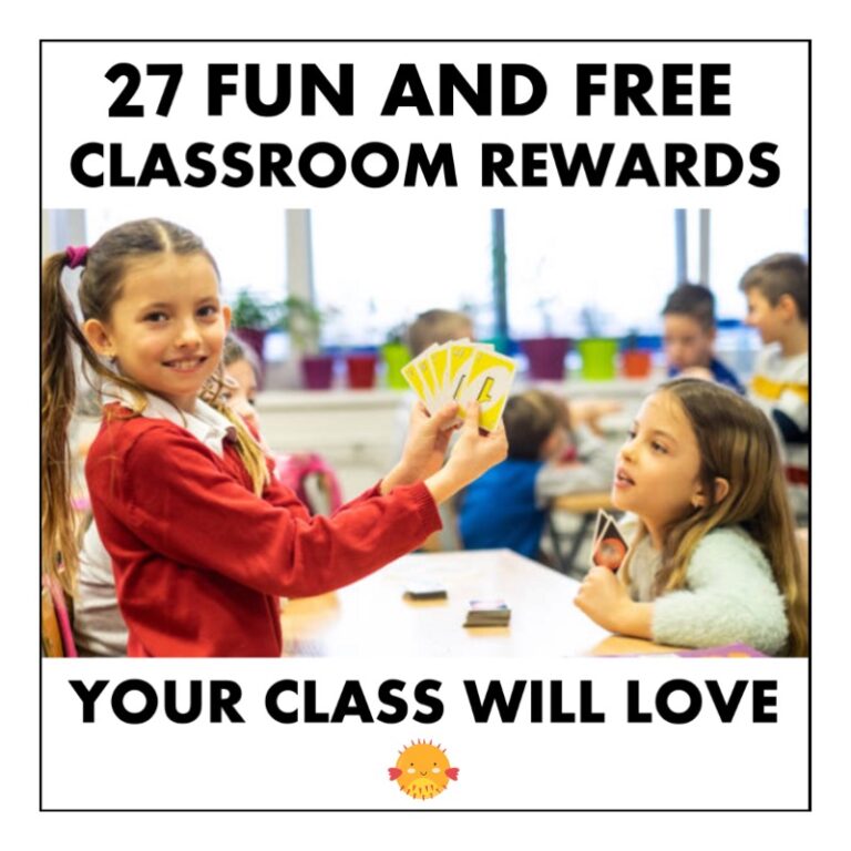 classroom reward ideas