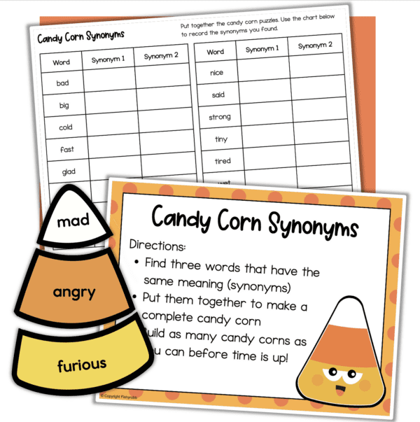 candy corn day synonyms