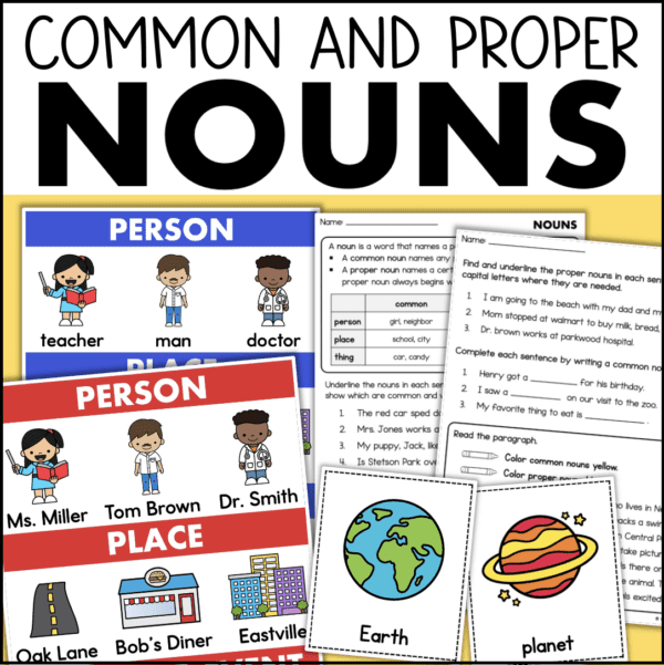 common and proper nouns