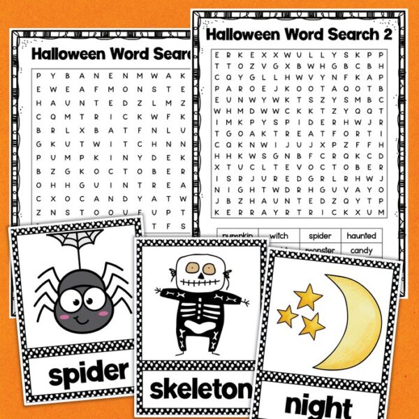 halloween word search