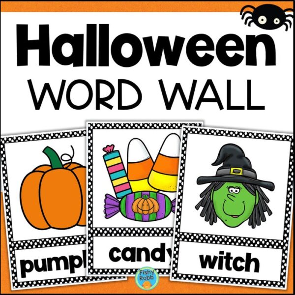 halloween word wall