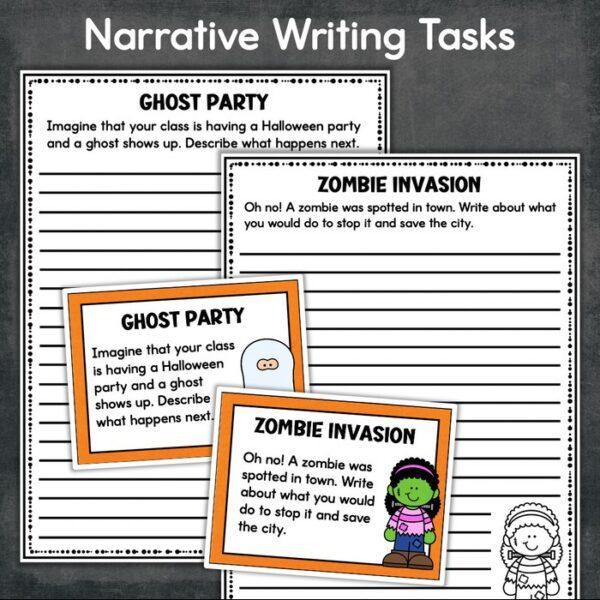 halloween narrative writing prompts