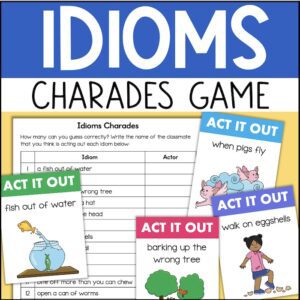 idioms charades game