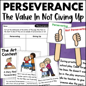 teaching perseverance activities