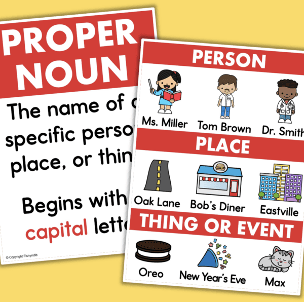 proper nouns posters