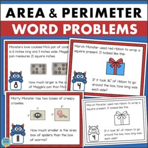 area and perimeter word problems