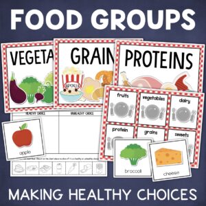 food groups and healthy eating activities