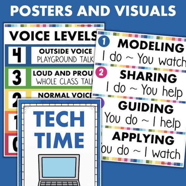 math workshop posters