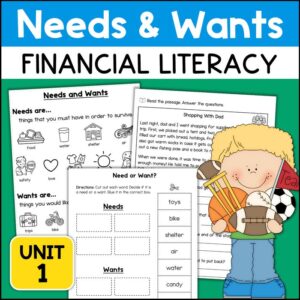 needs and wants activities