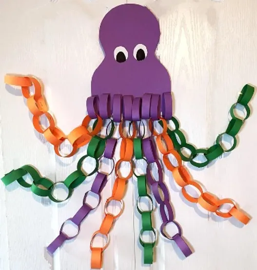 paper chain octopus