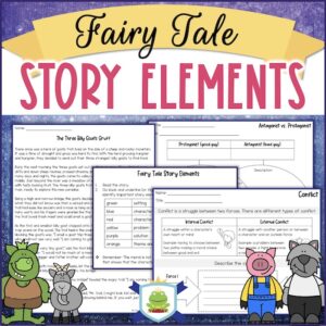 story elements reading passages