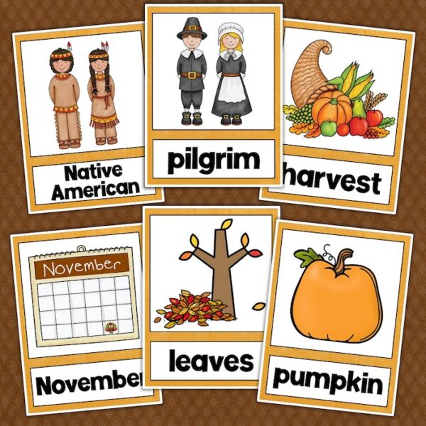 thanksgiving word wall